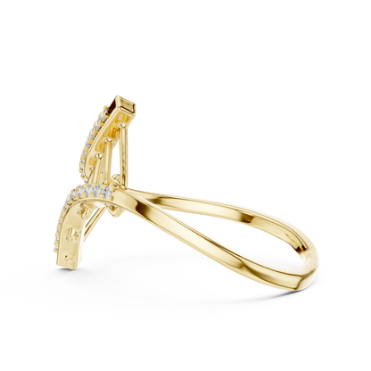 Round Halo Lab Grown Diamond Ring