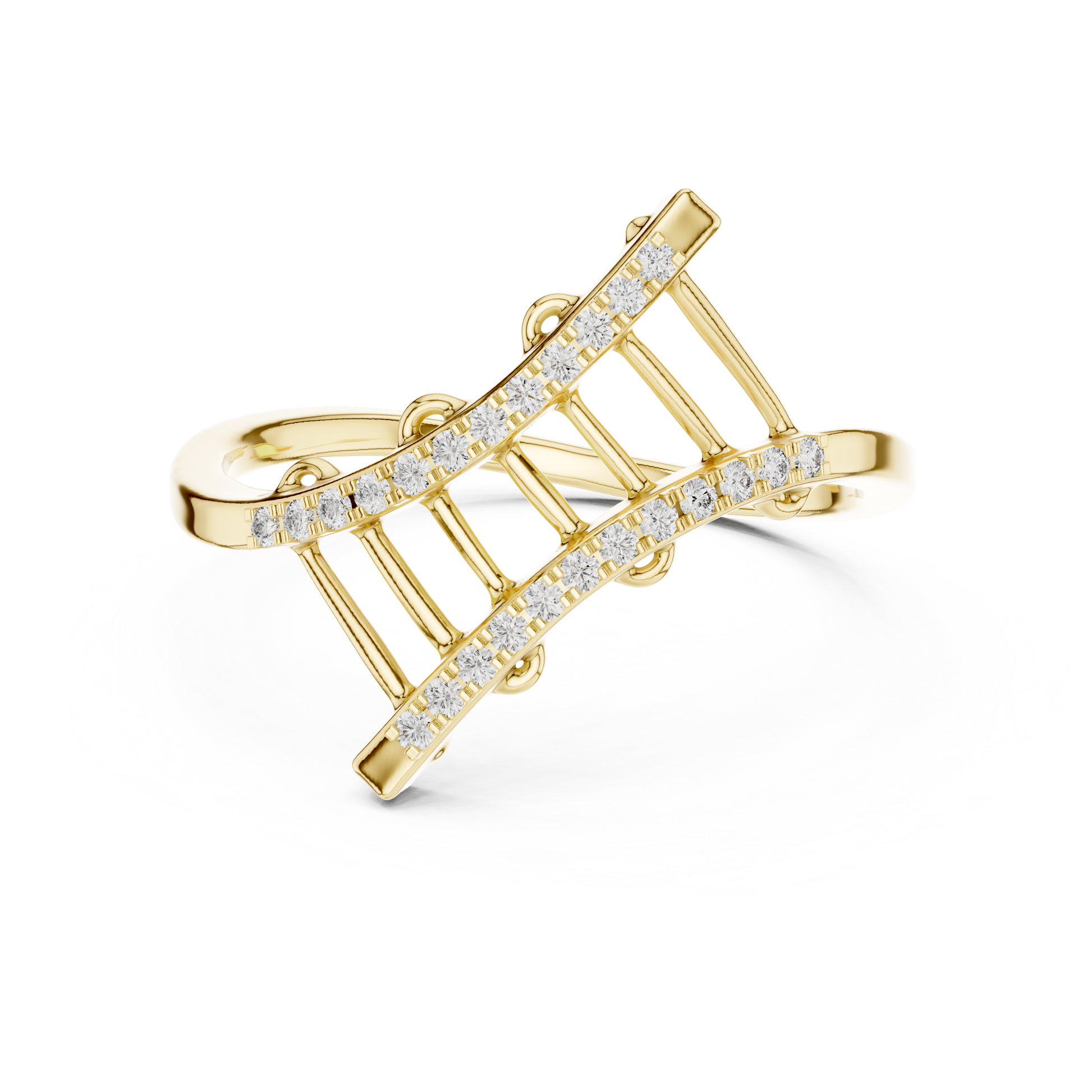 Round Halo Lab Grown Diamond Ring