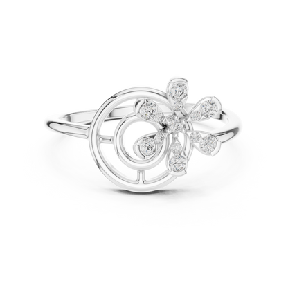 Mixed Shape Lab Grown Diamond Halo Ring
