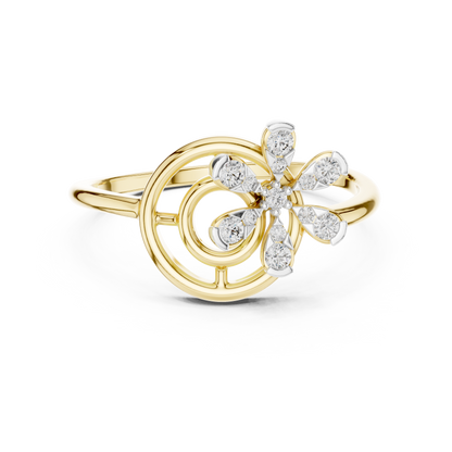 Mixed Shape Lab Grown Diamond Halo Ring