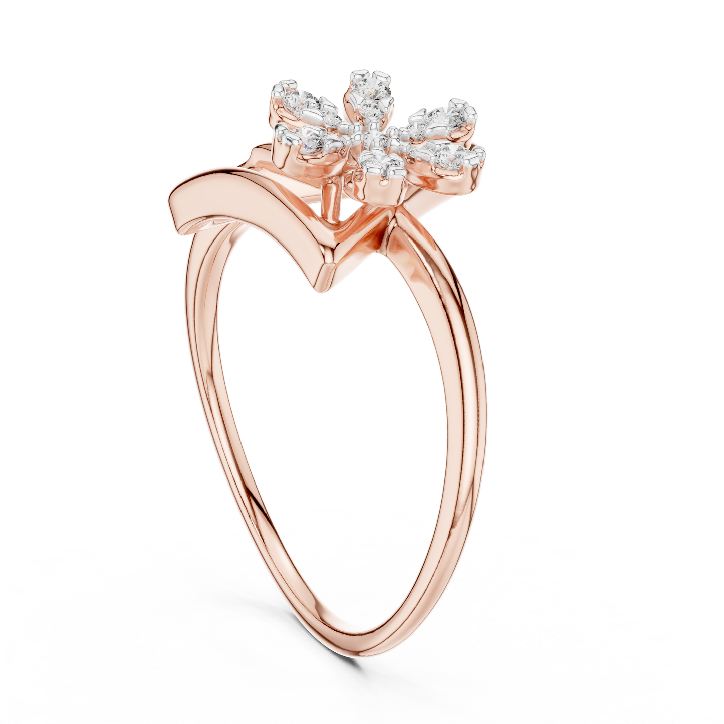 Round Halo Lab Grown Diamond Ring
