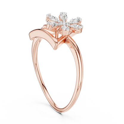 Round Halo Lab Grown Diamond Ring