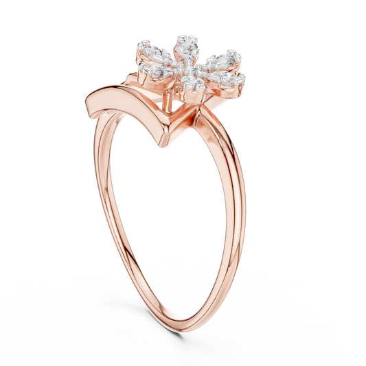 Round Halo Lab Grown Diamond Ring