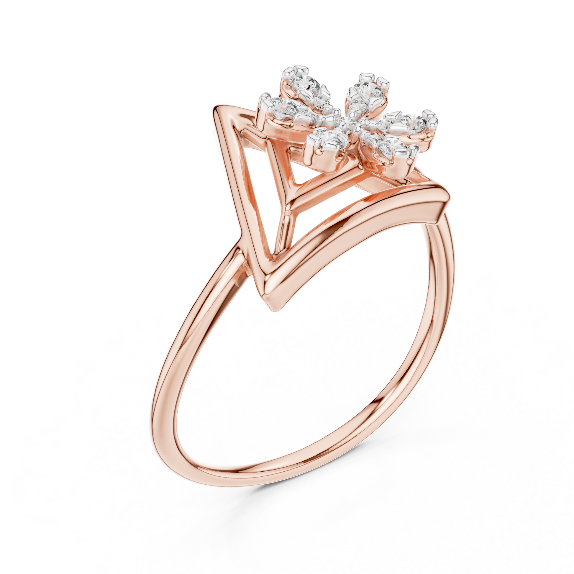 Round Halo Lab Grown Diamond Ring