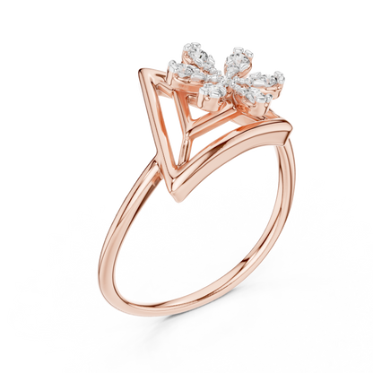 Round Halo Lab Grown Diamond Ring