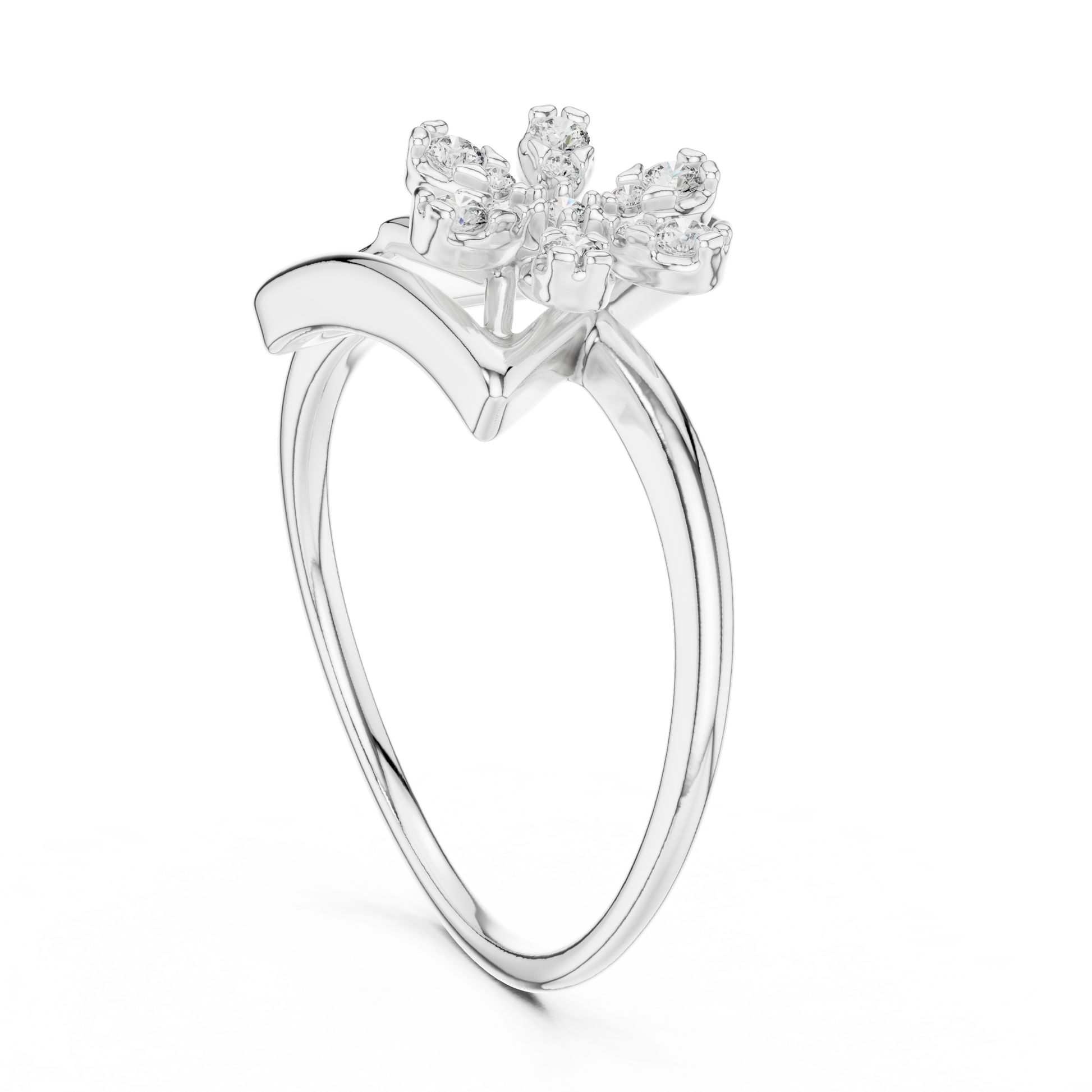 Round Halo Lab Grown Diamond Ring