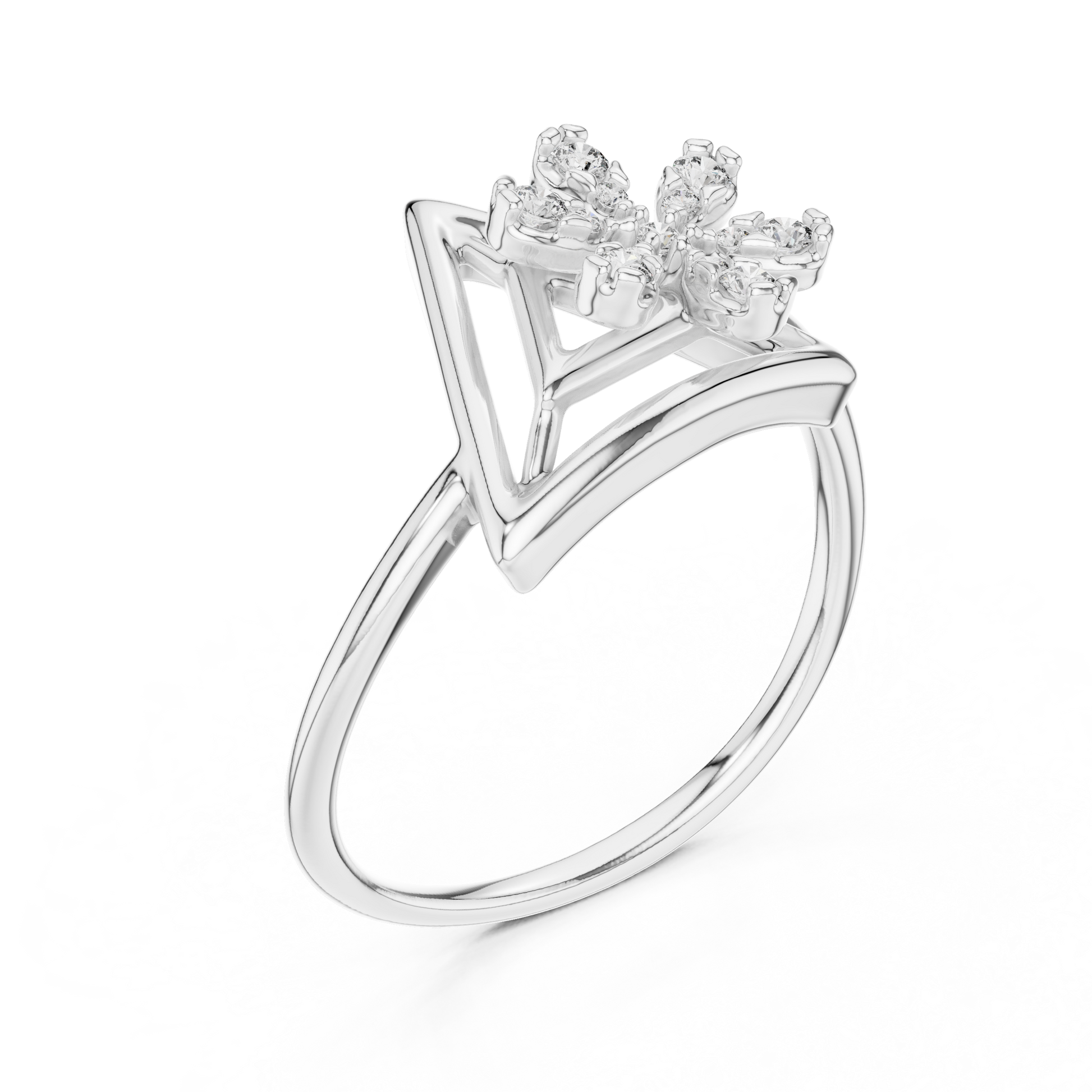 Round Halo Lab Grown Diamond Ring
