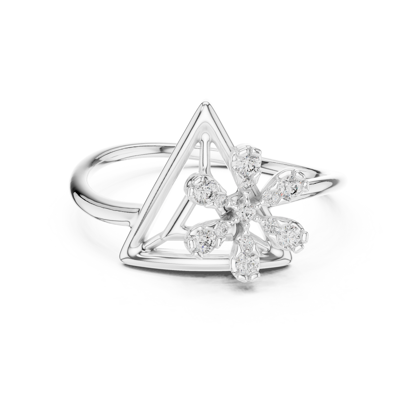 Round Halo Lab Grown Diamond Ring