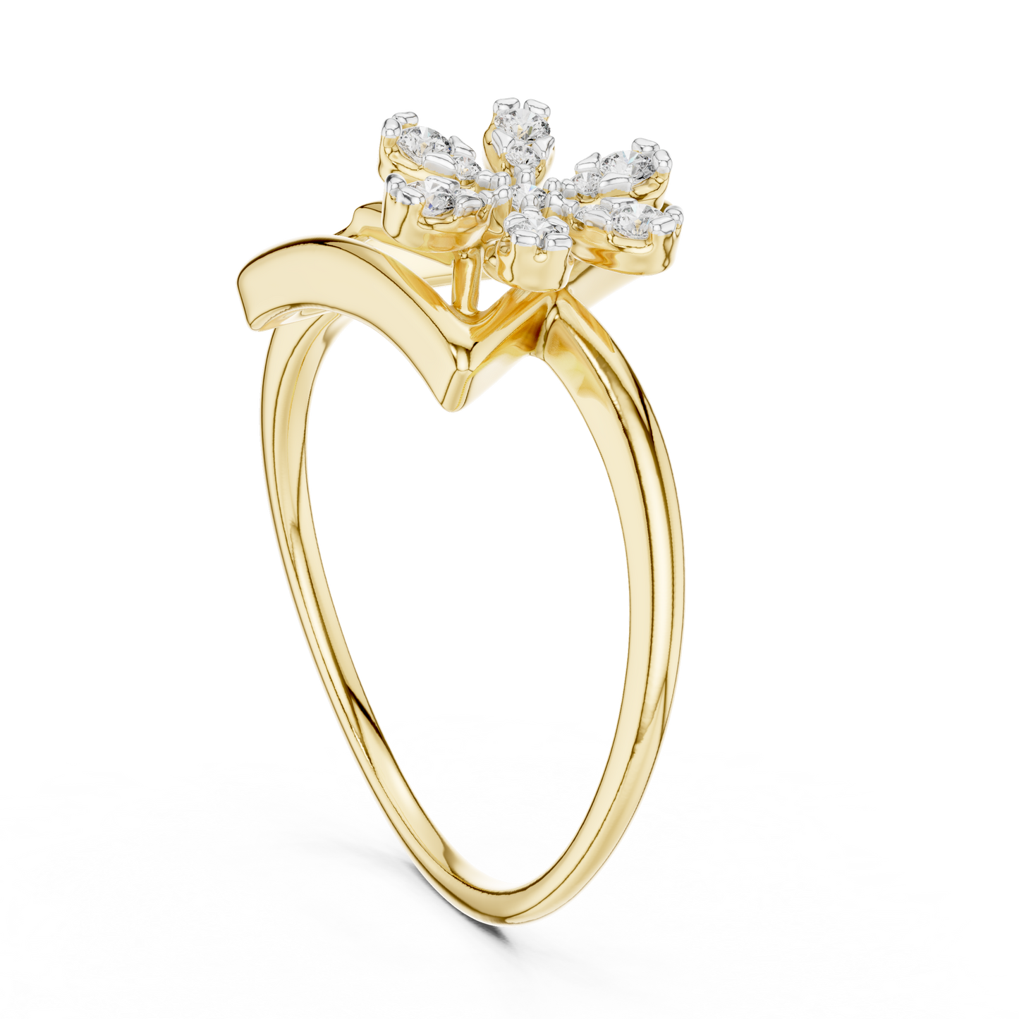 Round Halo Lab Grown Diamond Ring