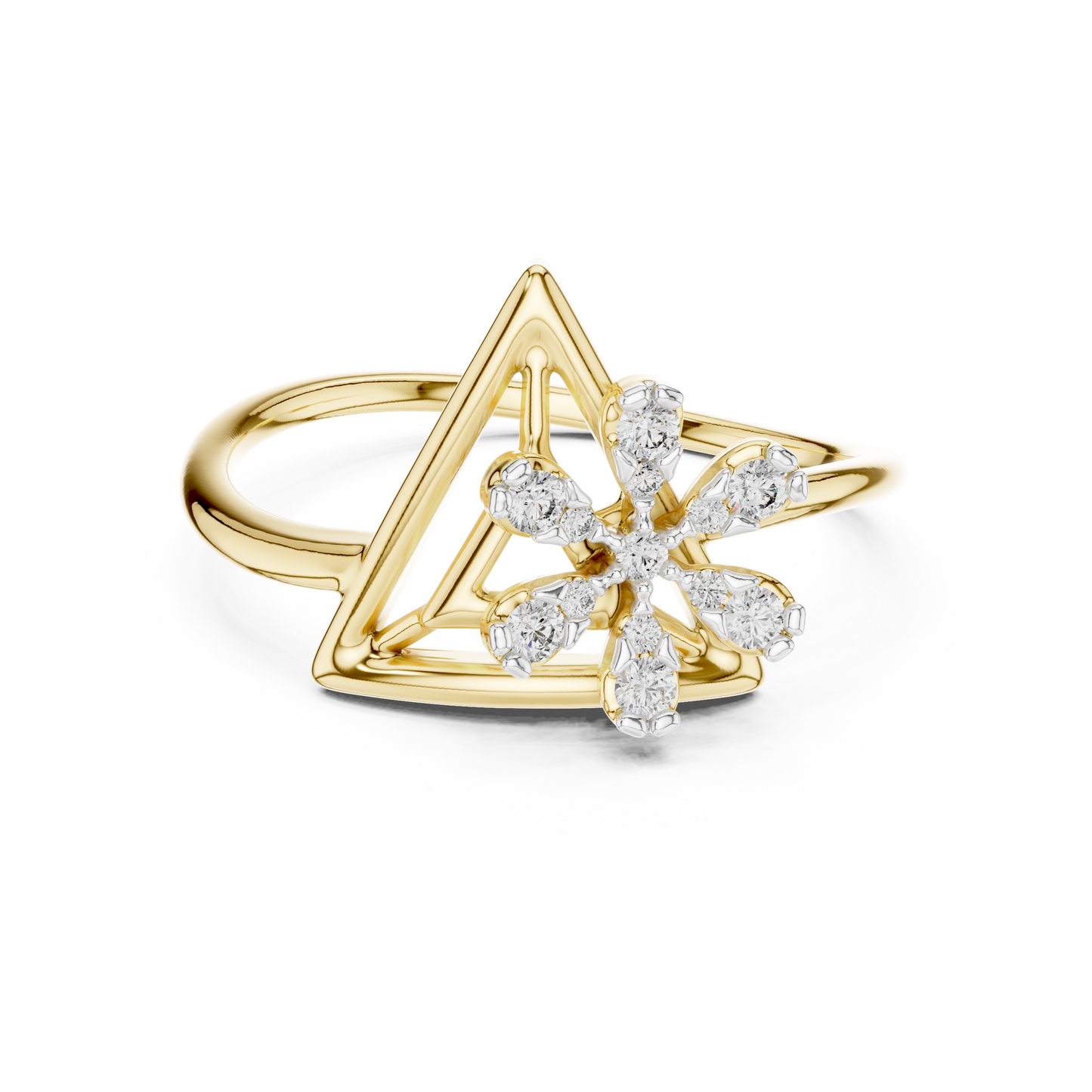 Round Halo Lab Grown Diamond Ring