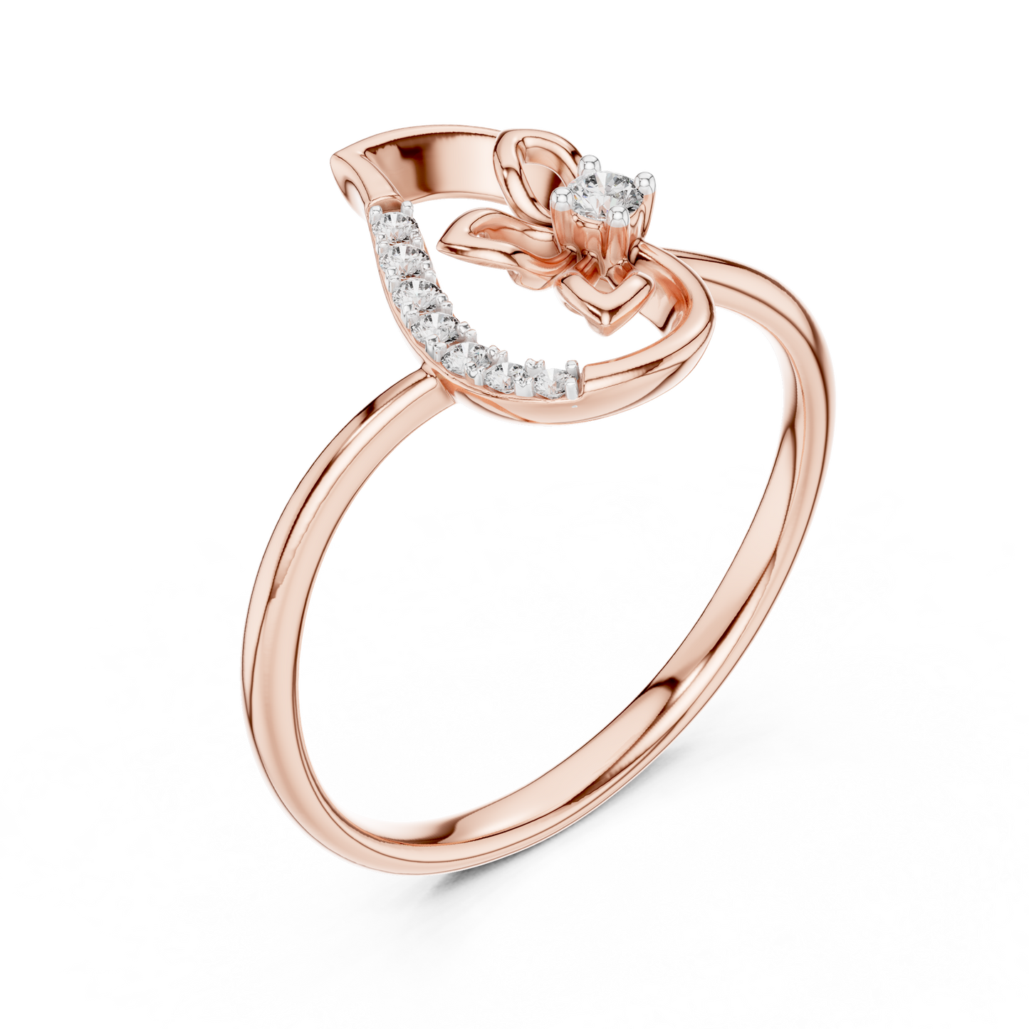 Round Halo Lab Grown Diamond Ring