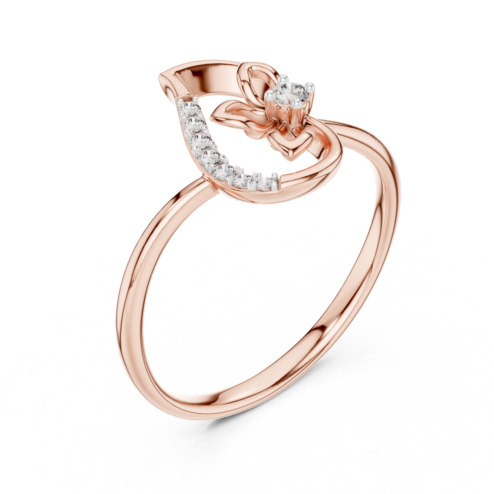 Round Halo Lab Grown Diamond Ring