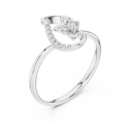 Round Halo Lab Grown Diamond Ring