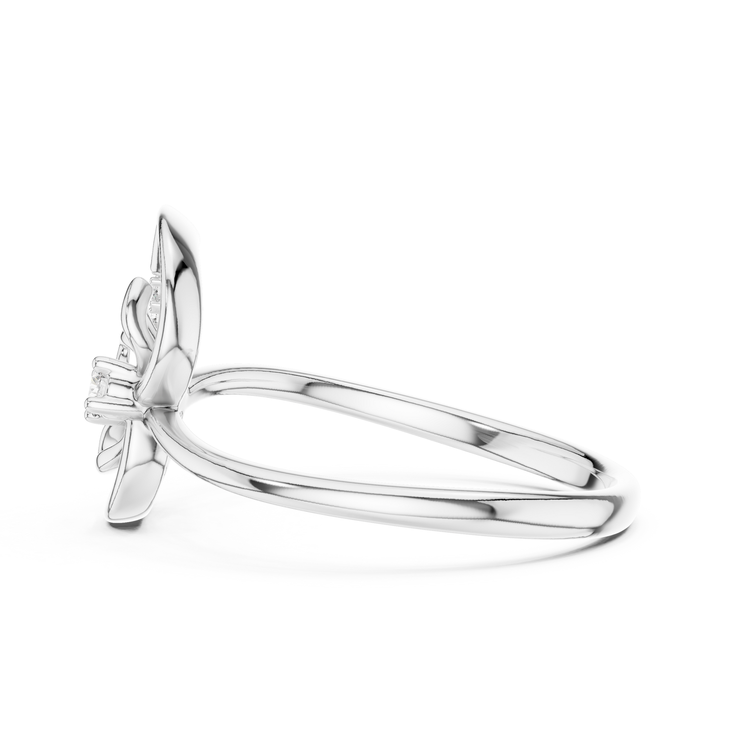 Round Halo Lab Grown Diamond Ring