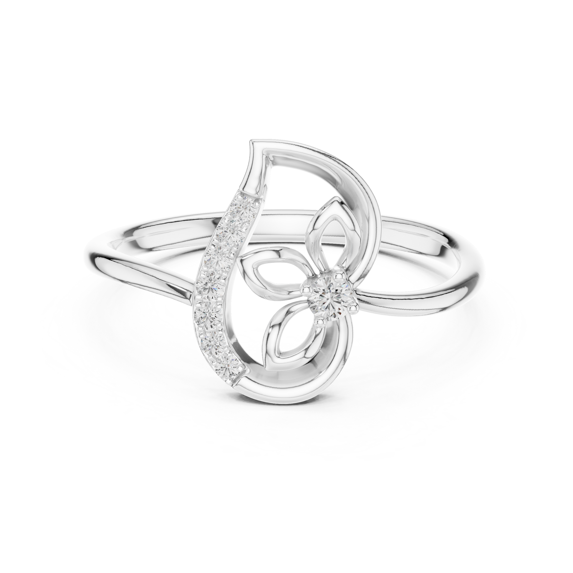 Round Halo Lab Grown Diamond Ring