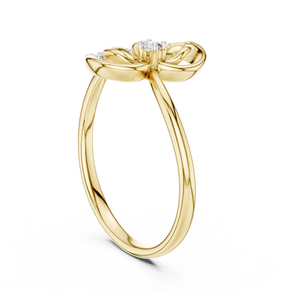 Round Halo Lab Grown Diamond Ring