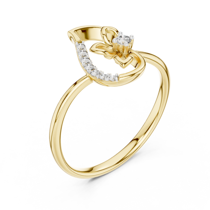 Round Halo Lab Grown Diamond Ring
