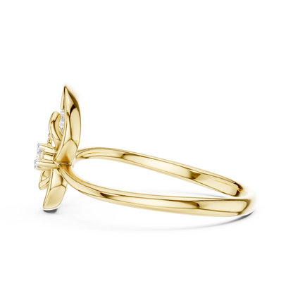 Round Halo Lab Grown Diamond Ring