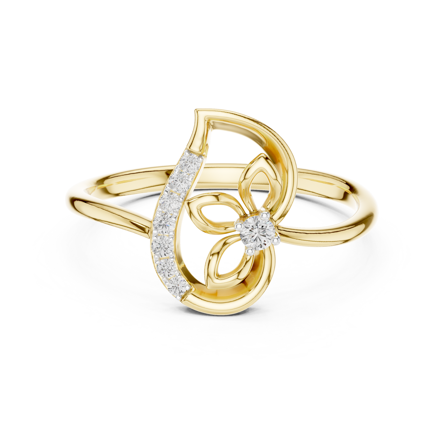 Round Halo Lab Grown Diamond Ring