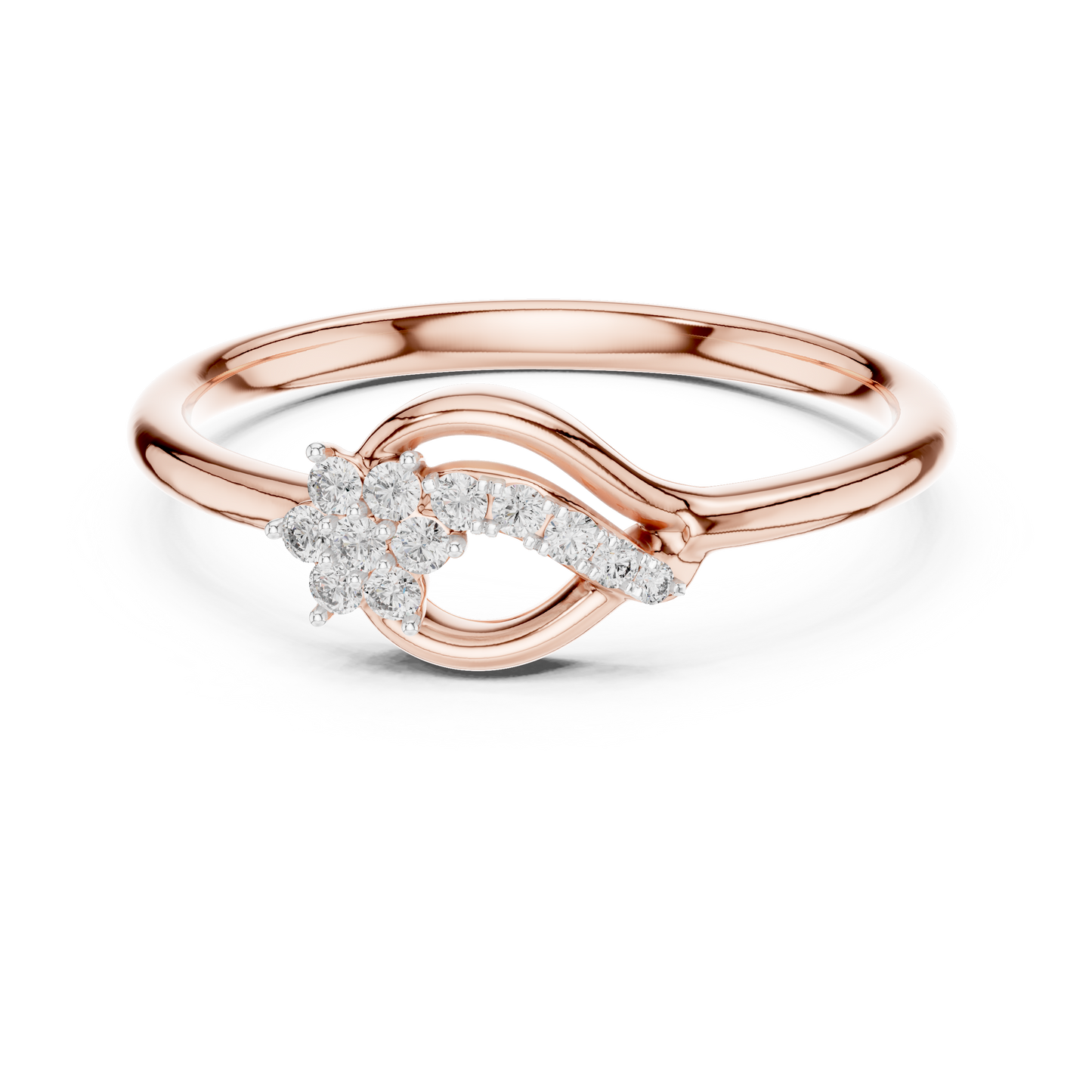 Round Halo Lab Grown Diamond Ring