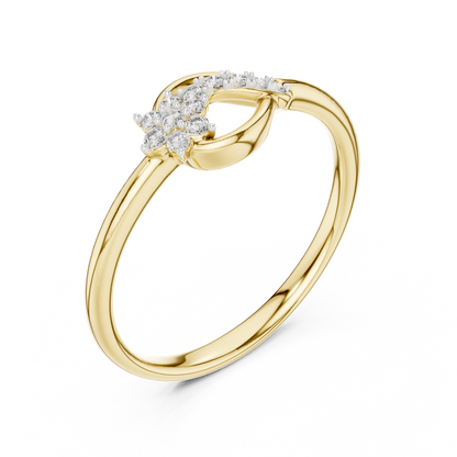 Round Halo Lab Grown Diamond Ring