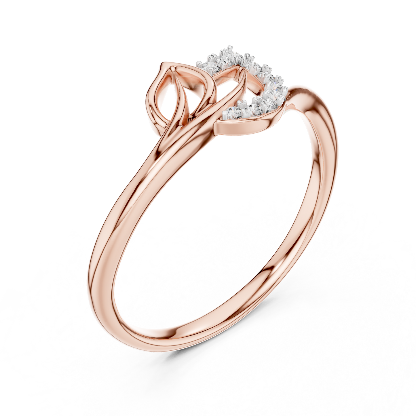 Mixed Shape Lab Grown Diamond Halo Ring