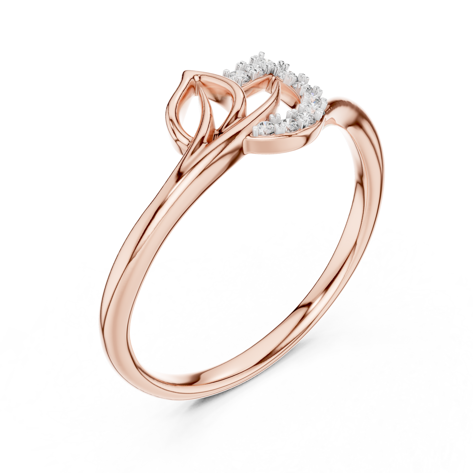 Mixed Shape Lab Grown Diamond Halo Ring