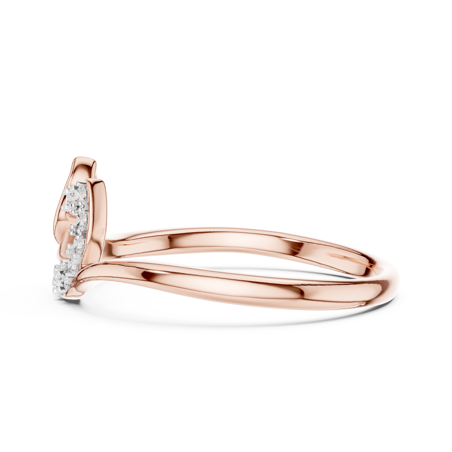 Mixed Shape Lab Grown Diamond Halo Ring