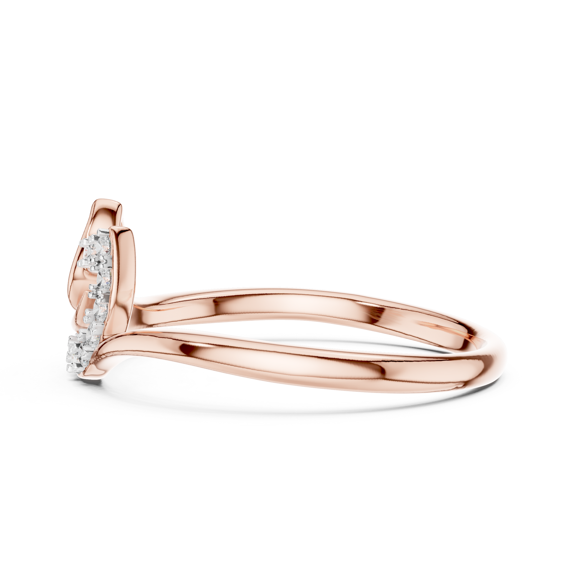 Mixed Shape Lab Grown Diamond Halo Ring