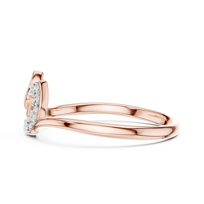 Mixed Shape Lab Grown Diamond Halo Ring
