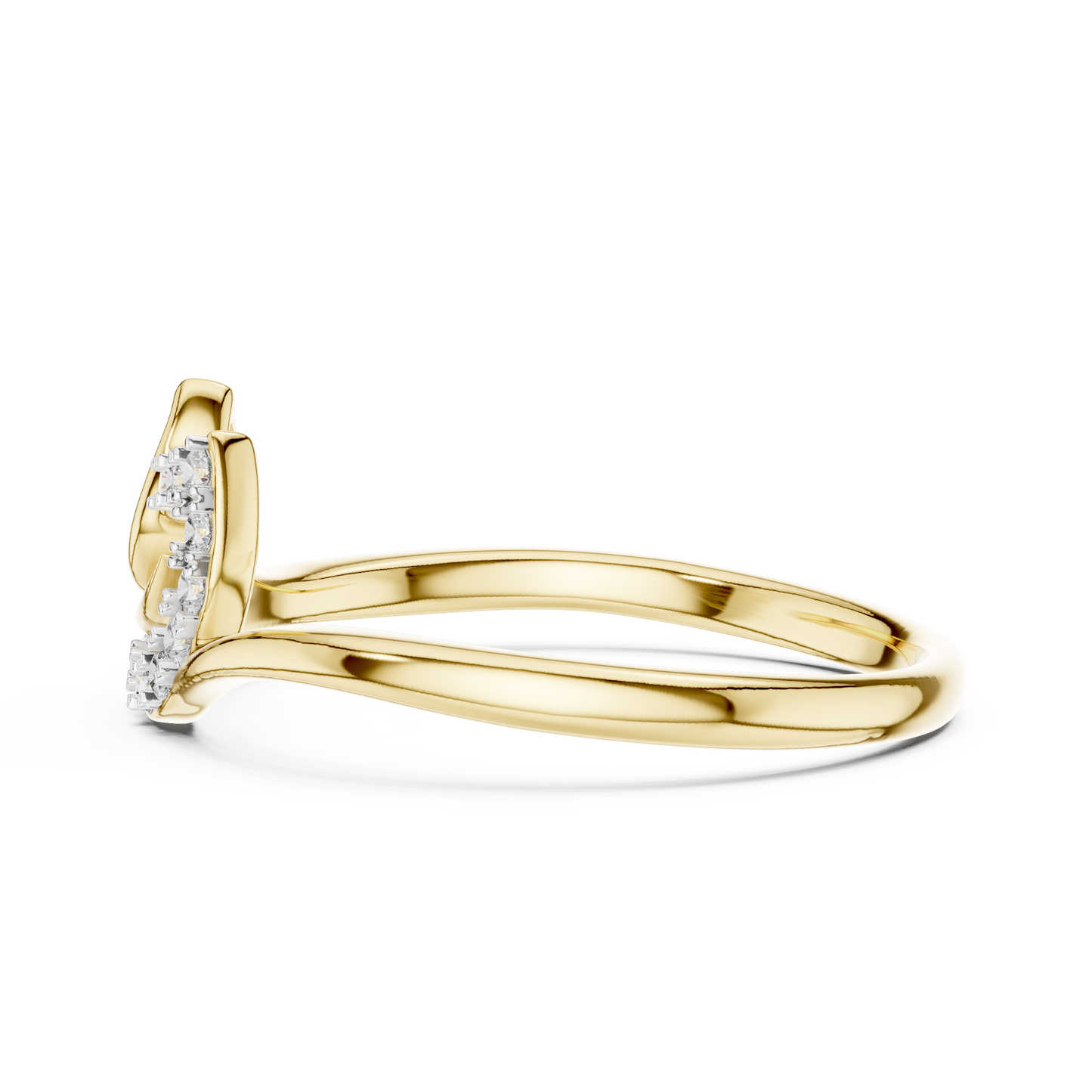 Mixed Shape Lab Grown Diamond Halo Ring