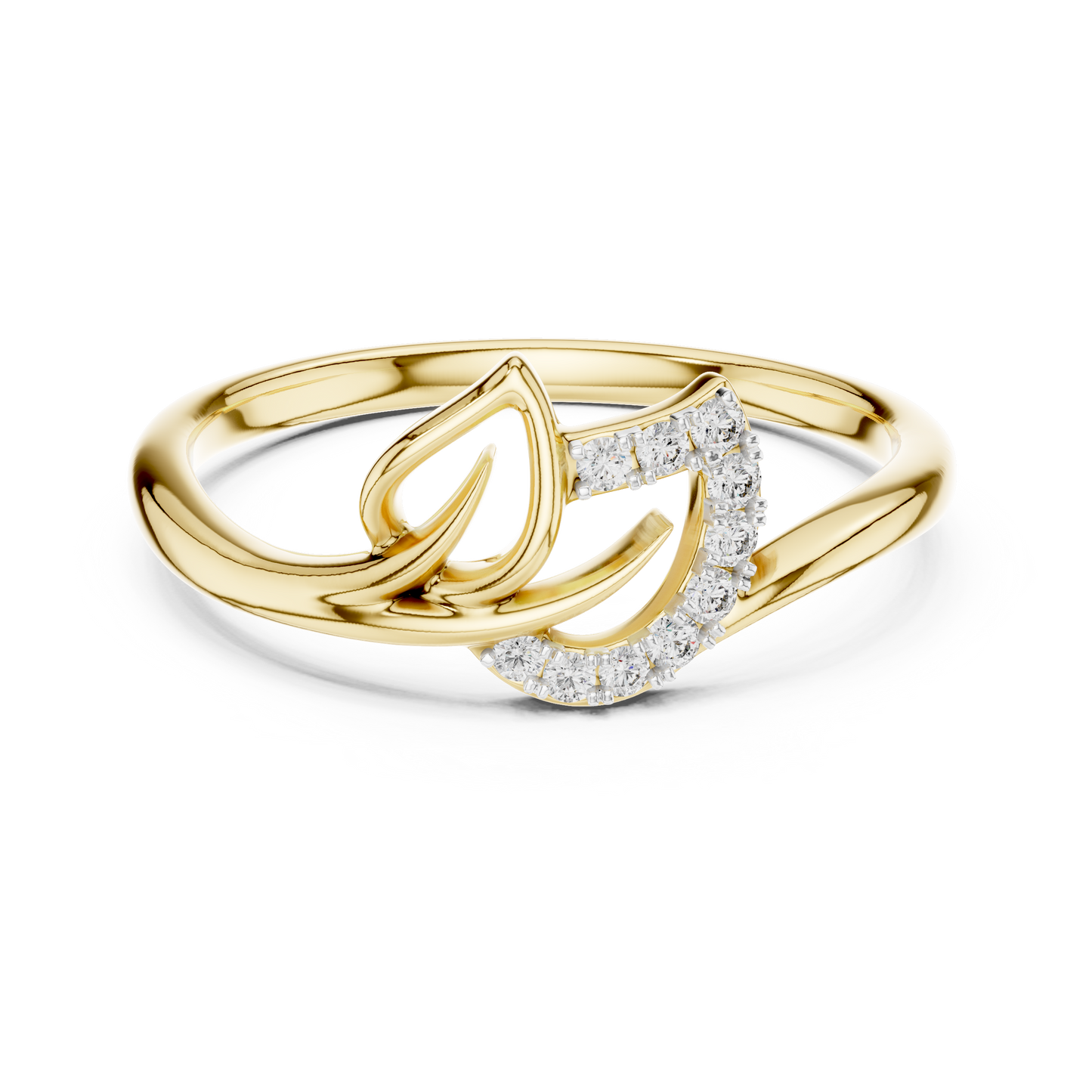 Mixed Shape Lab Grown Diamond Halo Ring