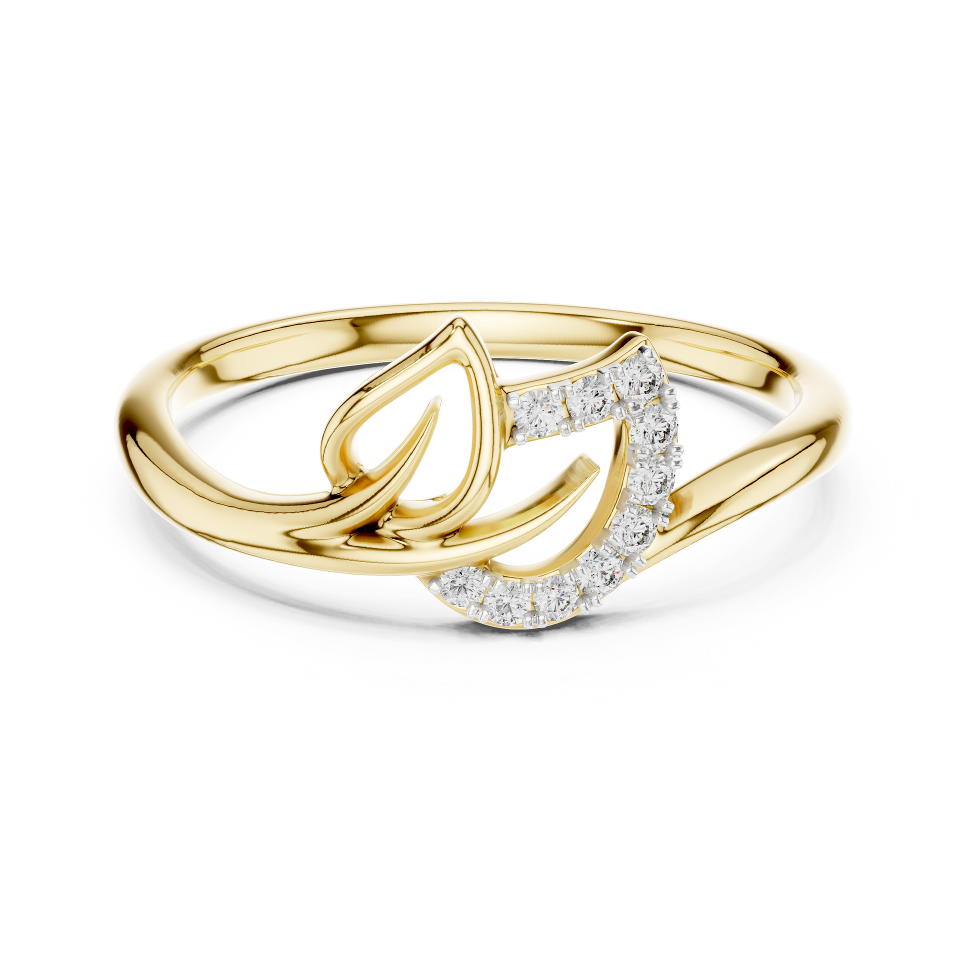 Mixed Shape Lab Grown Diamond Halo Ring