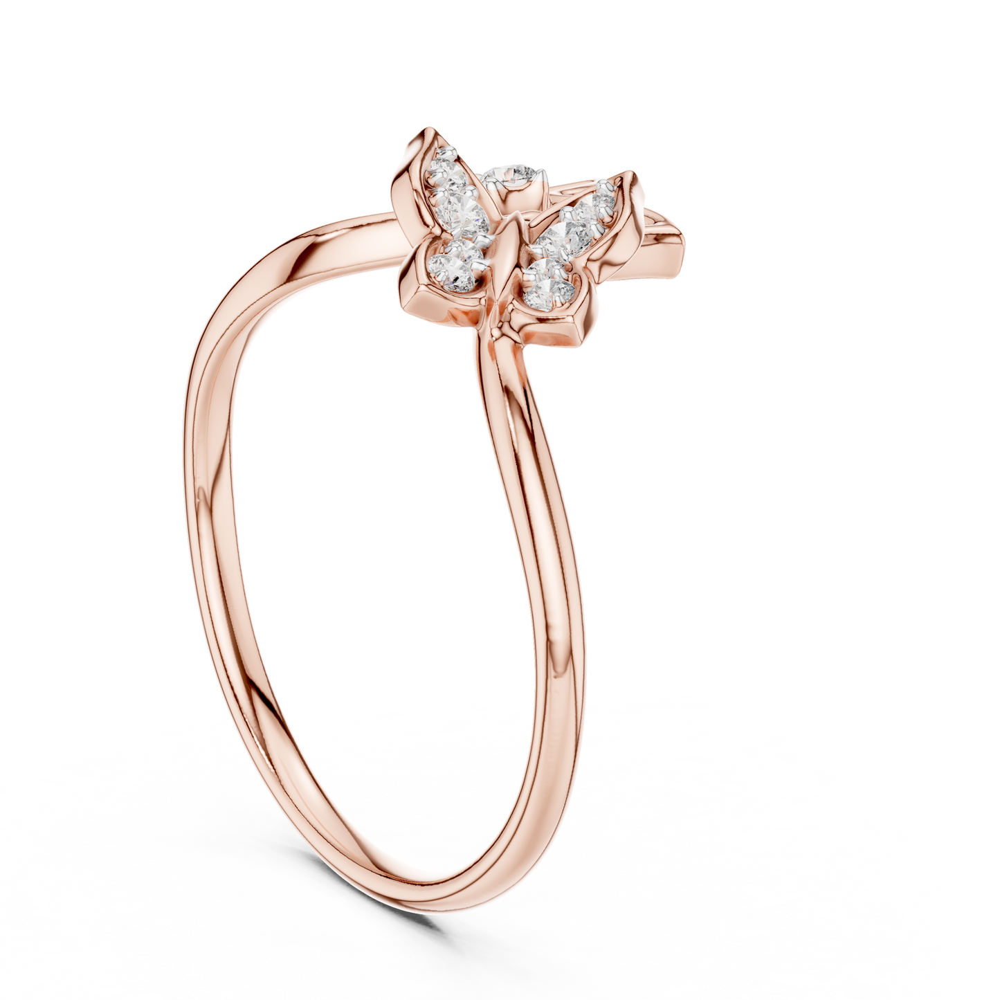 Mixed Shape Lab Grown Diamond Halo Ring