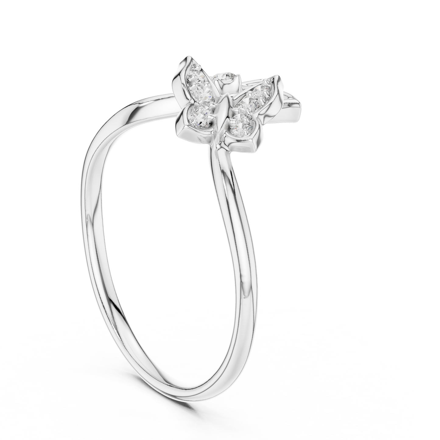Mixed Shape Lab Grown Diamond Halo Ring
