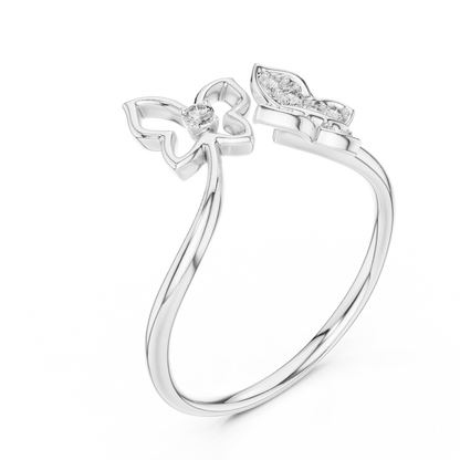 Mixed Shape Lab Grown Diamond Halo Ring
