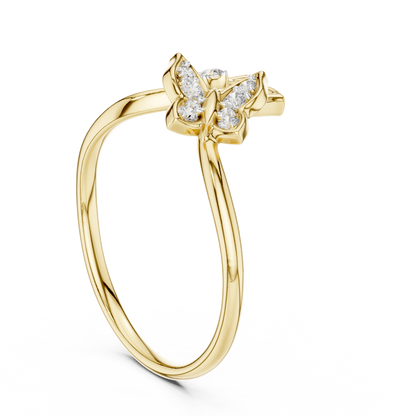 Mixed Shape Lab Grown Diamond Halo Ring