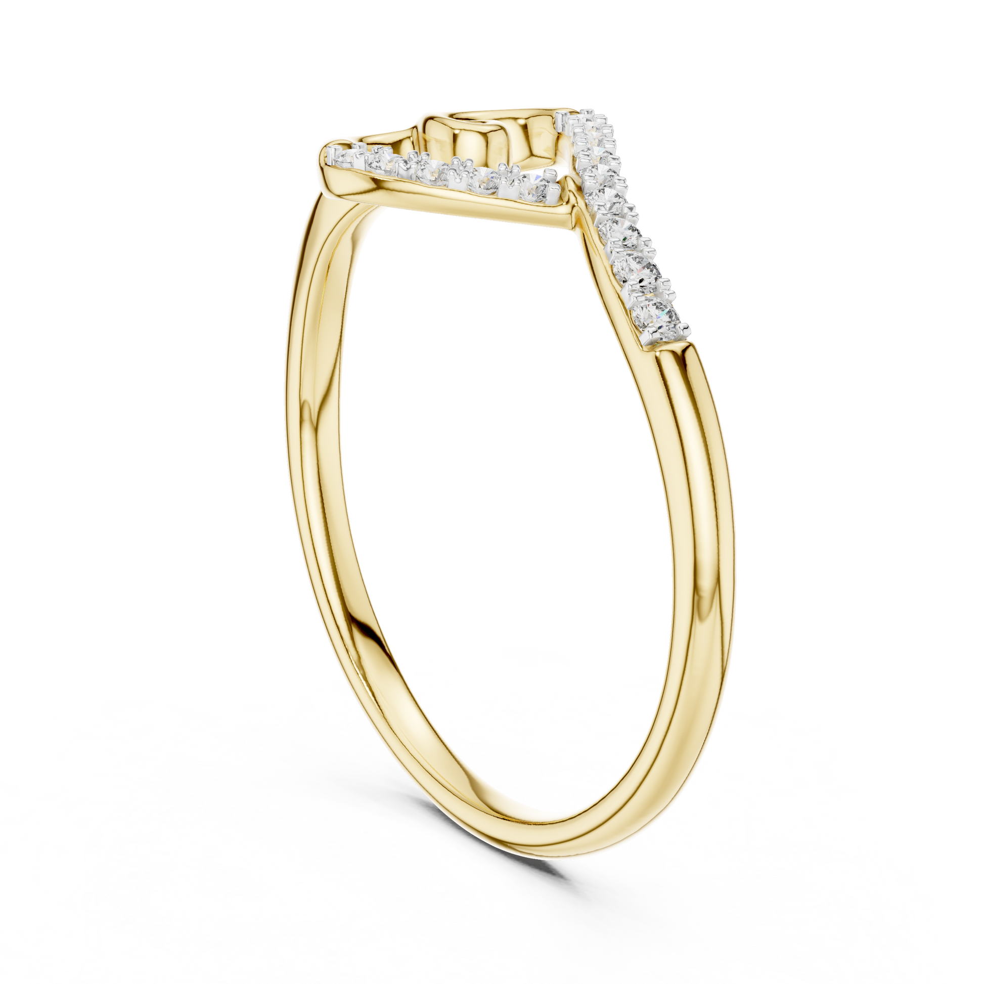 Round Halo Lab Grown Diamond Ring