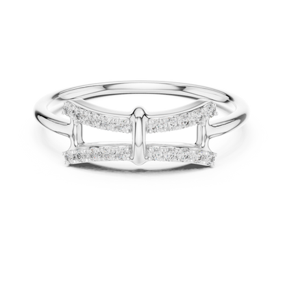 Round Halo Lab Grown Diamond Ring