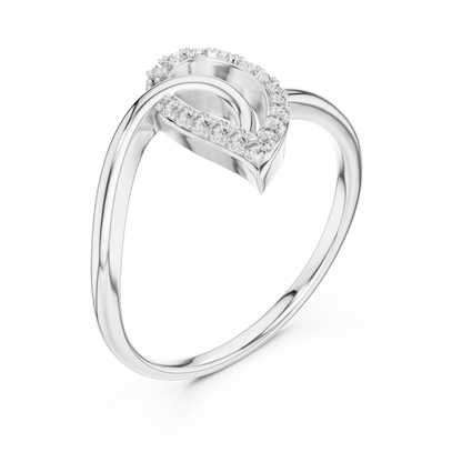 Round Halo Lab Grown Diamond Ring