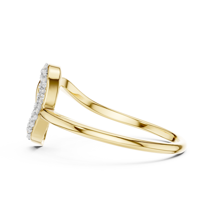 Round Halo Lab Grown Diamond Ring