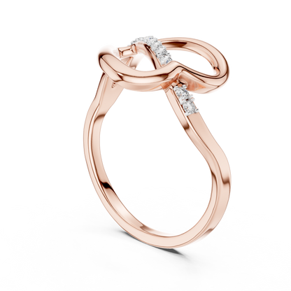Round Halo Lab Grown Diamond Ring