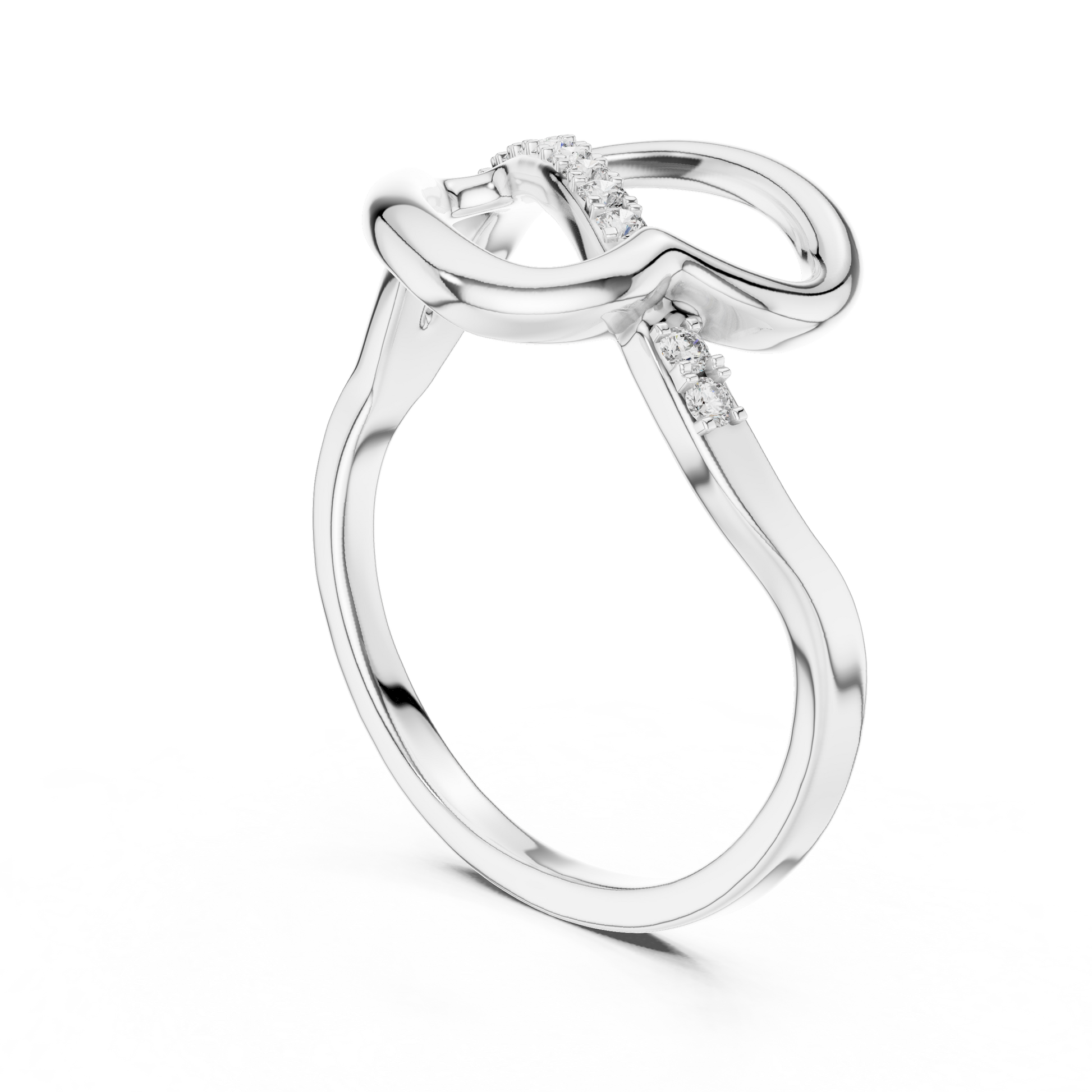 Round Halo Lab Grown Diamond Ring