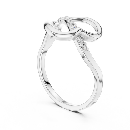 Round Halo Lab Grown Diamond Ring