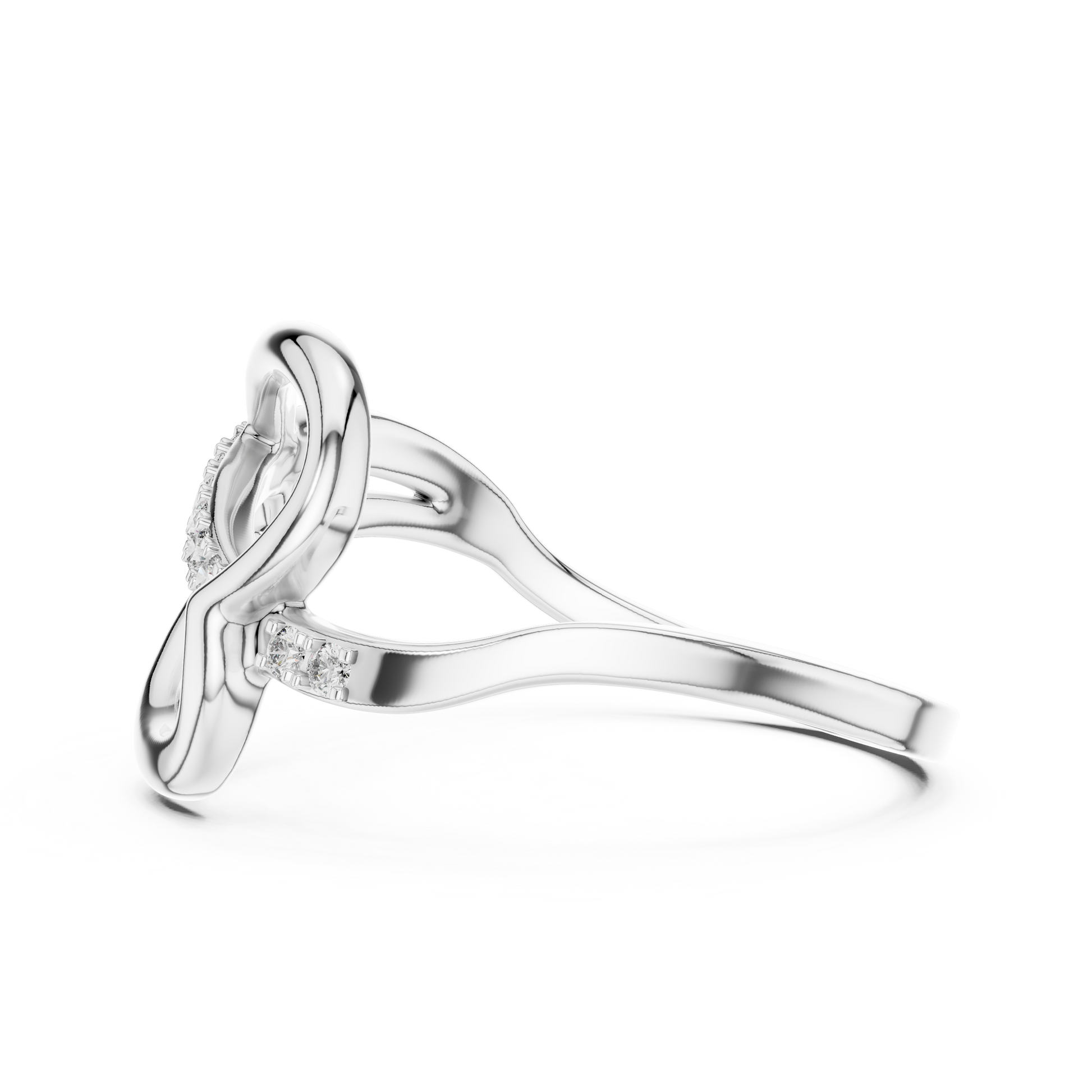 Round Halo Lab Grown Diamond Ring