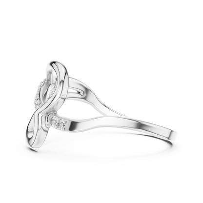 Round Halo Lab Grown Diamond Ring