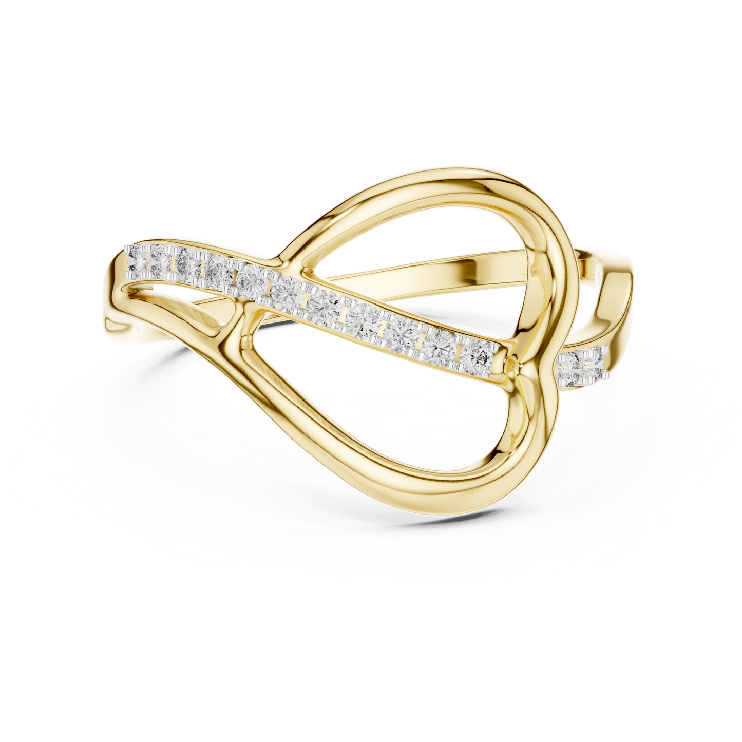 Round Halo Lab Grown Diamond Ring