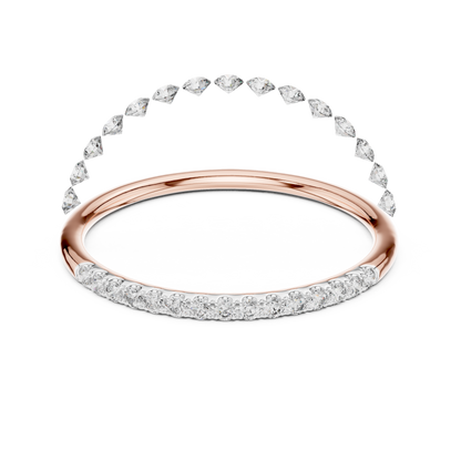 Round Pave Lab Grown Diamond Ring