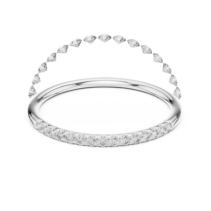 Round Pave Lab Grown Diamond Ring
