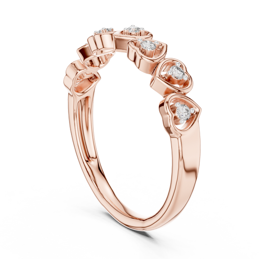 Mixed Shape Lab Grown Diamond Halo Ring